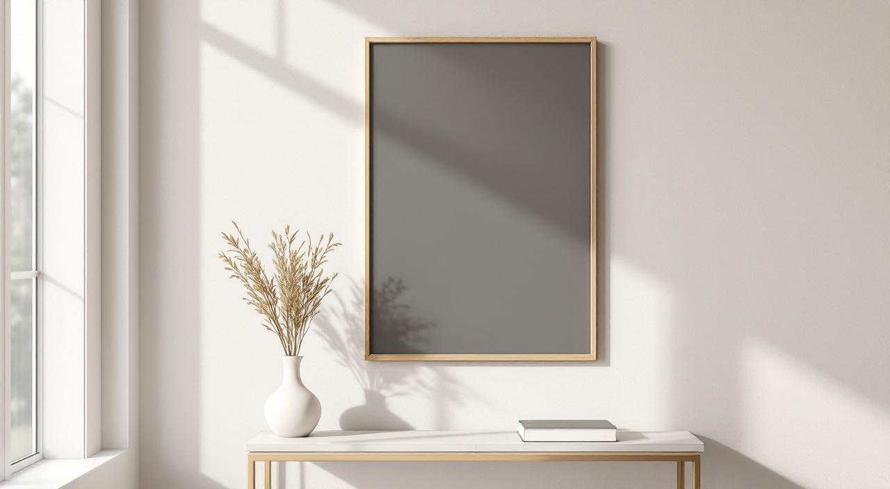 Living Room Frame Mockups for Lifestyle Etsy Listings